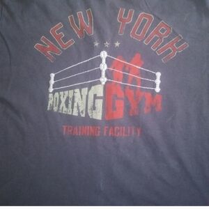 🐮 🐄 New York Boxing Gym Short Sleeve T-Shirt